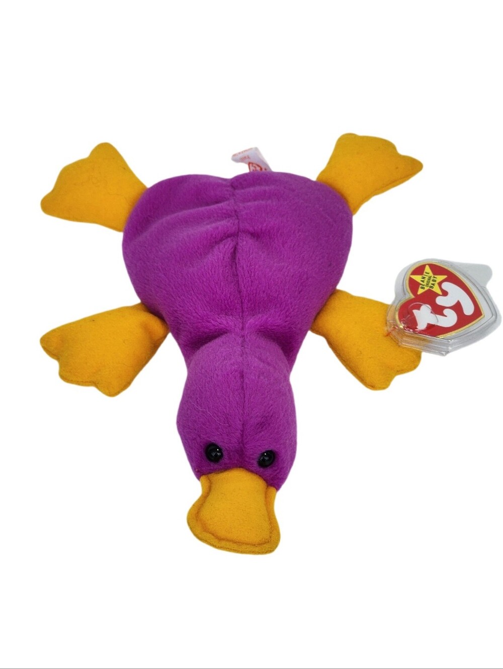 Ty Beanie Baby PATTI The PLATYPUS - PVC Pellets - NWT